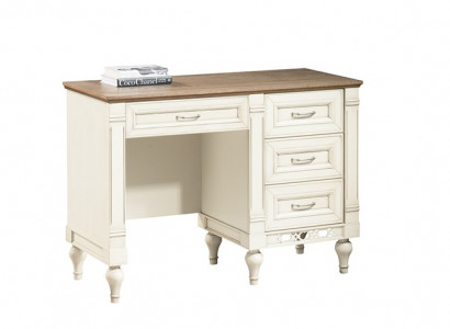 Klassische Schreibtisch Büromöbel Tisch Büro Chef Schreibtische Echtholz FL-T